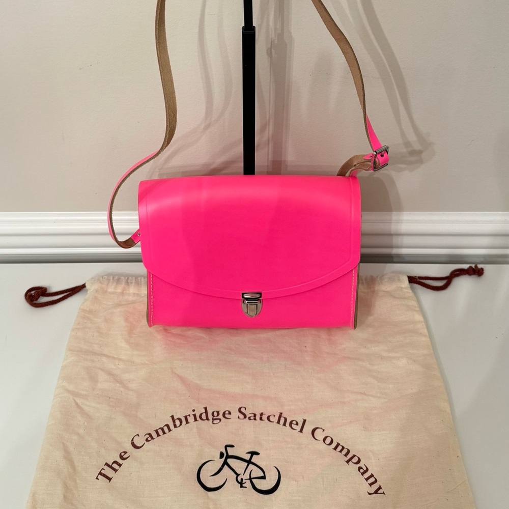Cambridge Satchel Pushlock Crossbody Bag